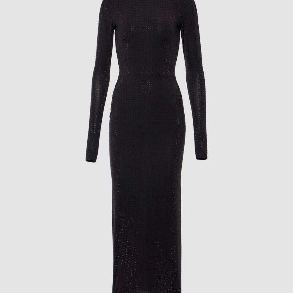 Alex Perry Crystal-embellished jersey dress